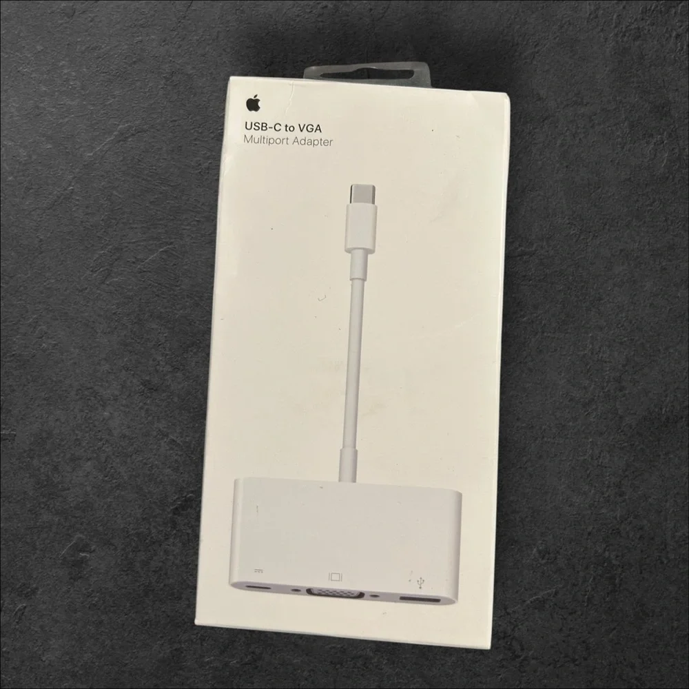 Apple USB-C to VGA Multiport Adapter – New in Box